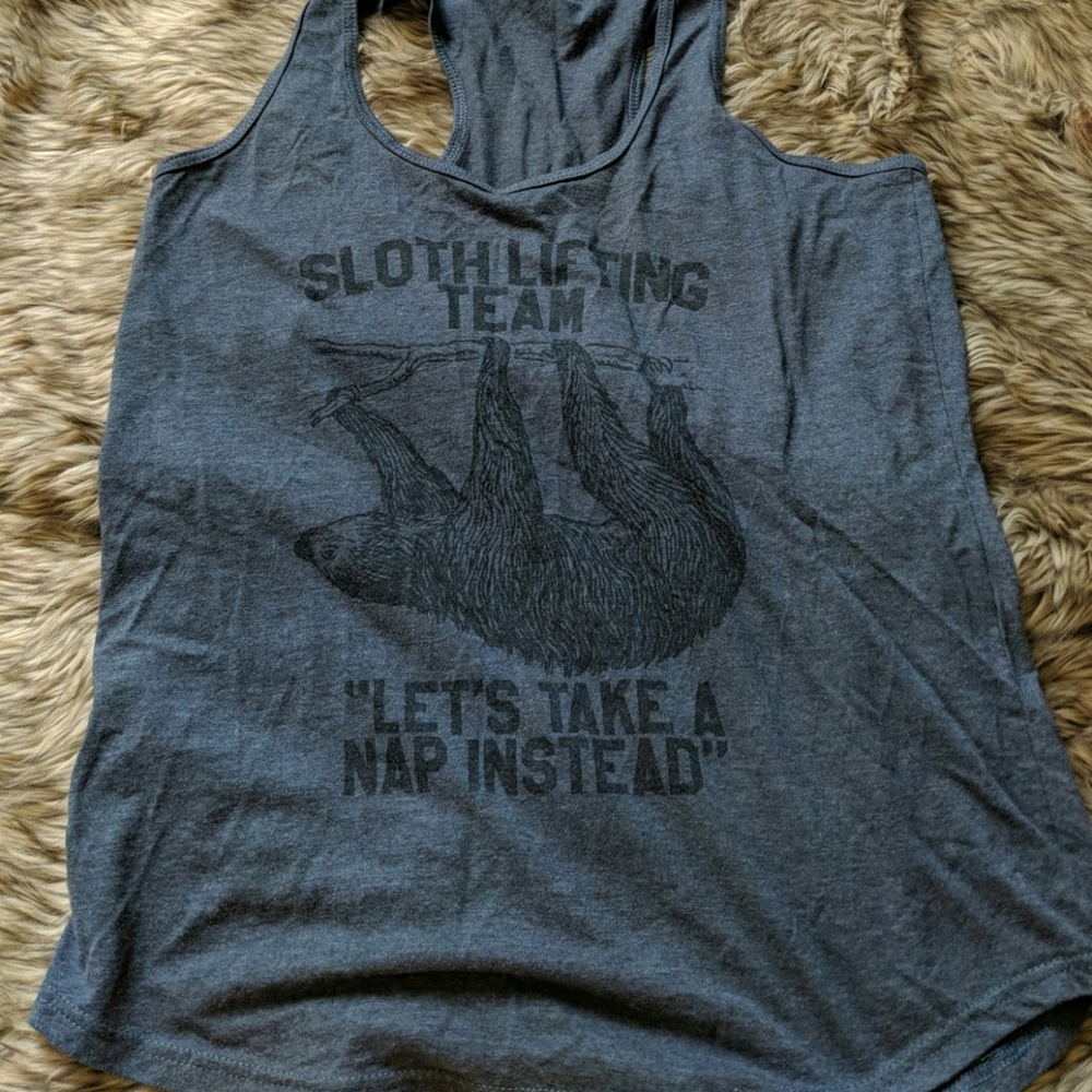 Sloth Lifting Team tank